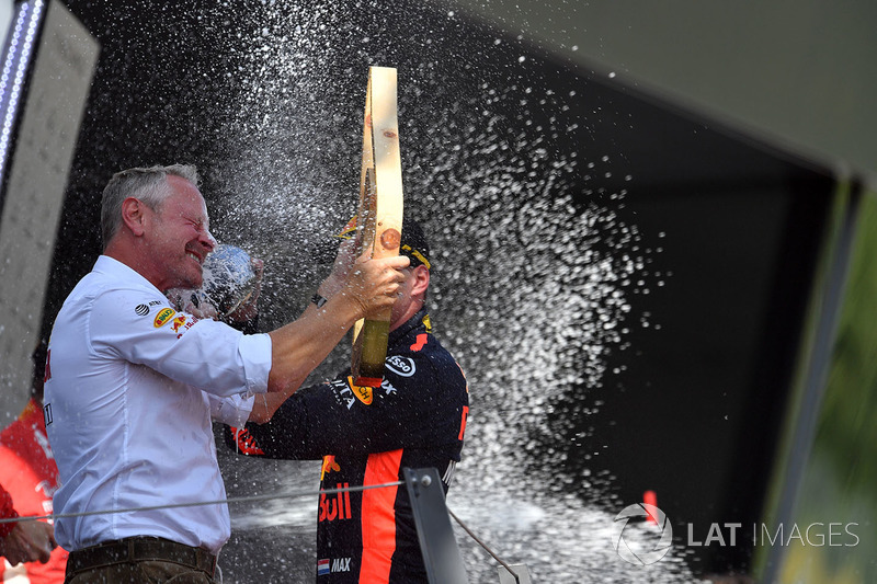 Max Verstappen, Red Bull Racing y Sebastian Jonathan Wheatley, Red Bull Racing Team Manager