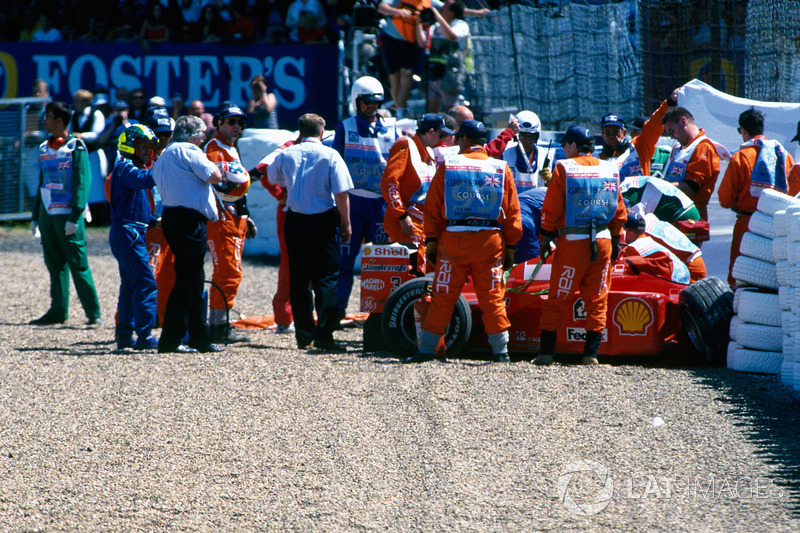 Acidente de Michael Schumacher em Silverstone