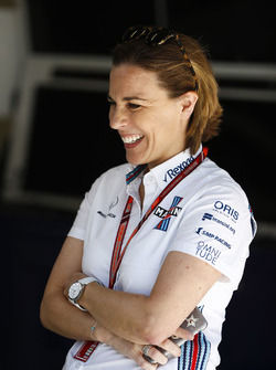 Claire Williams, Deputy Team Principal, Williams Martini Racing