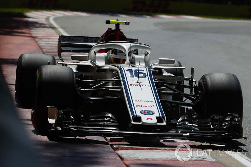 Charles Leclerc, Sauber C37.