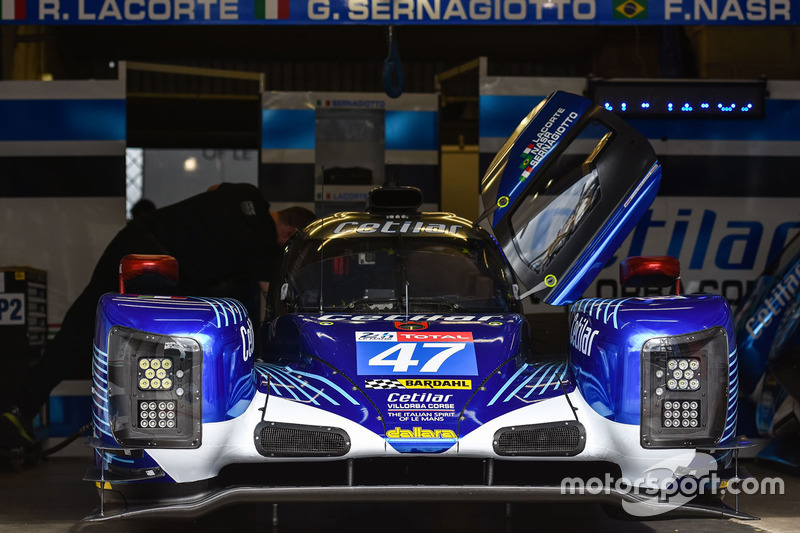 #47 Cetilar Villorba Corse Dallara P217 Gibson: Roberto Lacorte, Giorgio Sernagiotto, Felipe Nasr