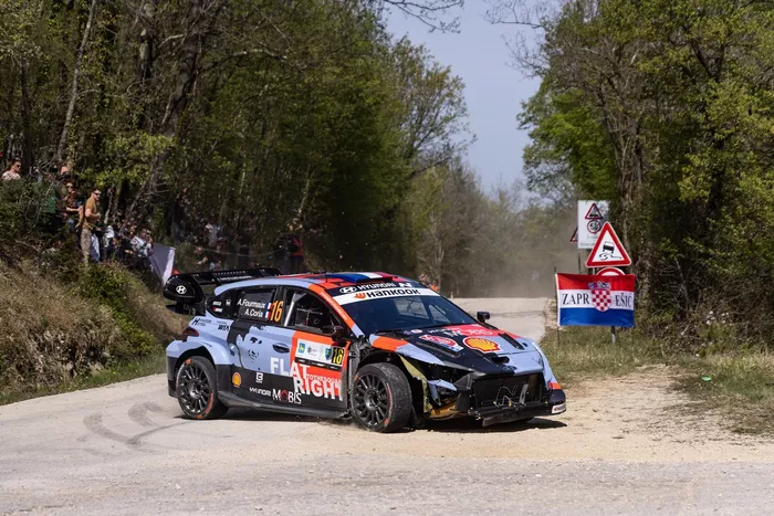 Adrien Fourmaux, Alexandre Coria, Hyundai World Rally Team Hyundai i20 N Rally1