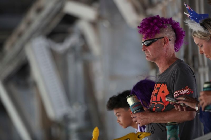 Un supporter de Marc Marquez