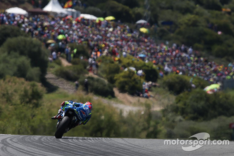 Publico en Jerez durante la carrera del año 2016