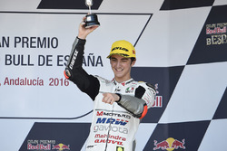 Podium : le troisième, Francesco Bagnaia, Aspar Team Mahindra