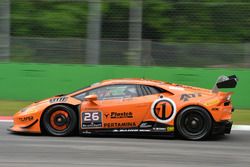 Lamborghini Huracan #26 Orange 1 Team Lazarus: Nicola De Marco e Fabrizio Del Monte