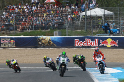 Eugene Laverty, Aspar MotoGP Team und Andrea Dovizioso, Ducati Team