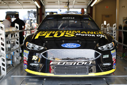 Car of Greg Biffle, Roush Fenway Racing Ford during inspection