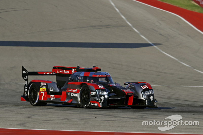 #7 Audi Sport Team Joest Audi R18: Marcel Fässler, Andre Lotterer, Benoit Tréluyer