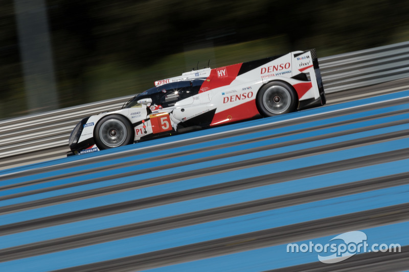 #5 Toyota Racing Toyota TS050 Hybrid: Anthony Davidson, Sébastien Buemi, Kazuki Nakajima