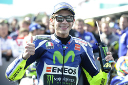 Second place Valentino Rossi, Yamaha Factory Racing