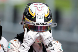Polesitter Lewis Hamilton, Mercedes AMG F1 Team