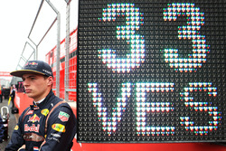 Max Verstappen, Red Bull Racing on the grid