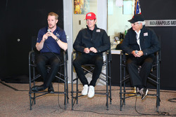Charlie Kimball, Scott Dixon and Mike Hull