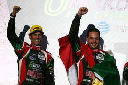 Podium LMP2: (L to R): Bruno Senna and Ricardo Gonzalez, #43 RGR Sport by Morand Oreca 05 - Nissan