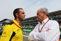 (L to R): Cyril Abiteboul, Renault Sport F1 Managing Director with Frederic Vasseur, Renault Sport F1 Team Racing Director
