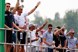 The drivers parade