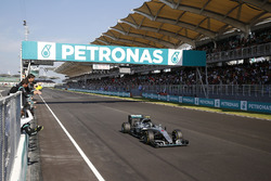 Third place for Nico Rosberg, Mercedes AMG F1 W07 Hybrid