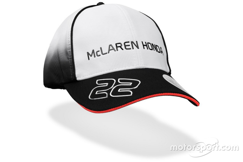 Casquette McLaren-Honda de Jenson Button 2016