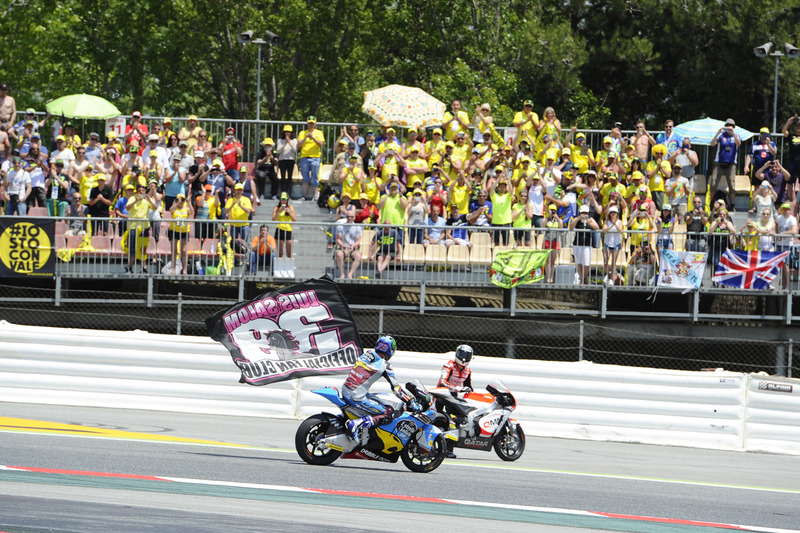 Xavier Simeon, QMMF Racing Team, Alex Marquez, Marc VDS, Luis Salom remembrance