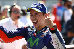 Third place Jorge Lorenzo, Yamaha Factory Racing
