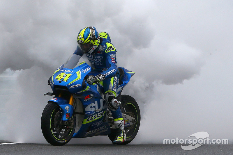 Aleix Espargaro, Team Suzuki MotoGP motor in brand