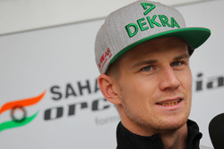 Nico Hulkenberg, Sahara Force India F1 met de media