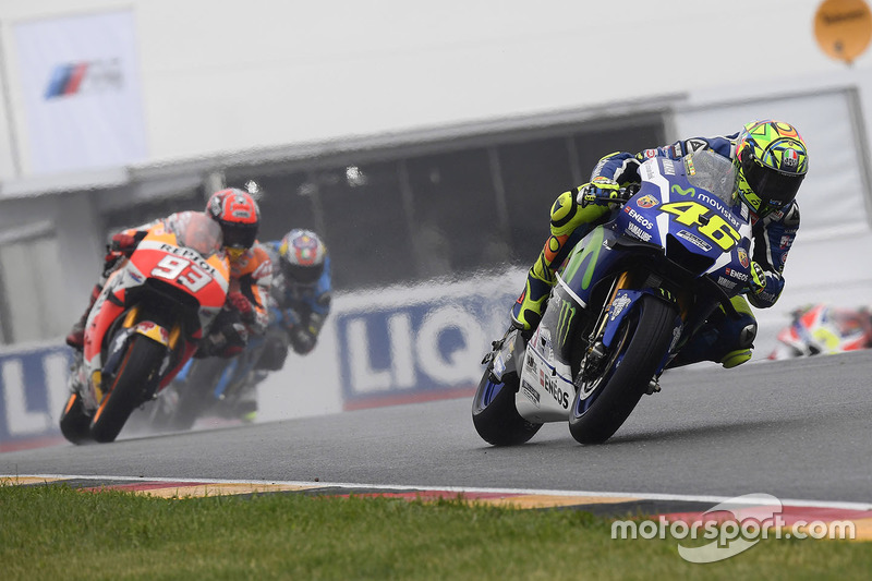 Valentino Rossi, Yamaha Factory Racing y Marc Márquez, Repsol Honda Team