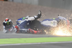 Jorge Lorenzo, Yamaha Factory Racing accidente