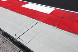 Tracklimit-Sensoren in Kurve 4 auf dem Hungaroring