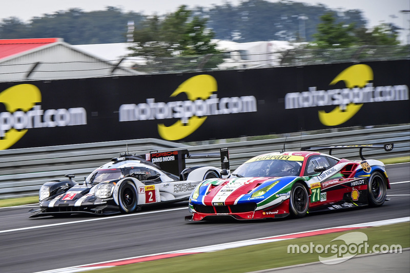 #71 AF Corse Ferrari 488 GTE: Davide Rigon, Sam Bird