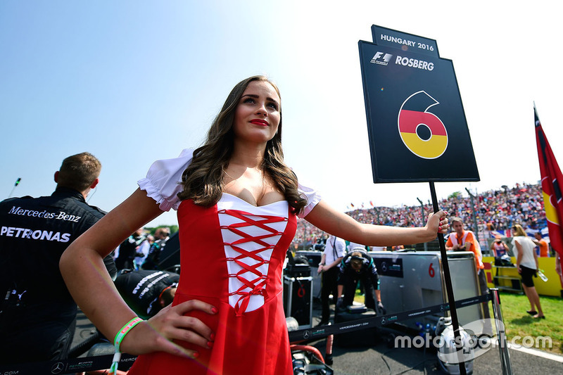 Грід-гьорл Ніко Росберга, Mercedes AMG F1