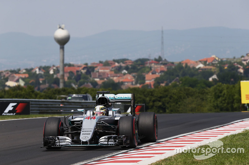 Ungarn, Budapest: Lewis Hamilton (Mercedes)