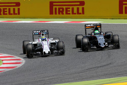 Felipe Massa, Williams F1 Team and Nico Hulkenberg, Sahara Force India