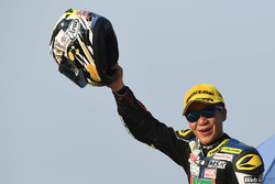 Race 1 SuperSports 600cc winner Tomoyoshi Koyama