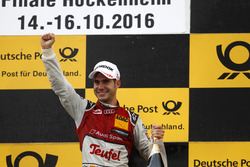 Podio: ganador de la carrera Miguel Molina, Audi Sport Team Abt Sportsline, Audi RS 5 DTM