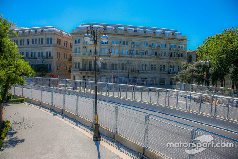 Circuito ciudad de Bakú curva 7