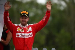 2nd place Sebastian Vettel, Scuderia Ferrari SF16-H