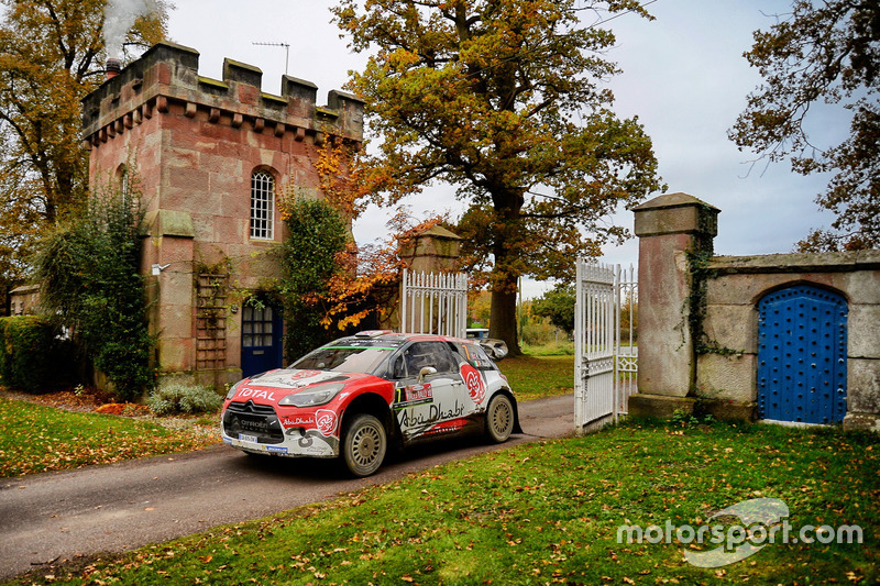 Kris Meeke, Paul Nagle, Citroën DS3 WRC, Abu Dhabi Total World Rally Team