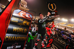 Jonathan Rea, Kawasaki Racing celebrate his championship