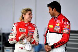 Rahel Frey, Castrol Racing Team; Aditya Patel, Team Audi R8 LMS Cup