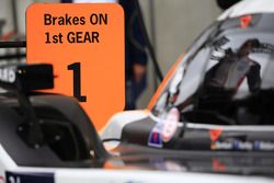 Entraînement d'arrêts aux stands pour Porsche Team