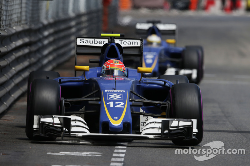 Felipe Nasr, Sauber C35 y Marcus Ericsson, Sauber C35