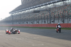 Nick Heidfeld, Mahindra Racing e Danny Webb, Mahindra Racing