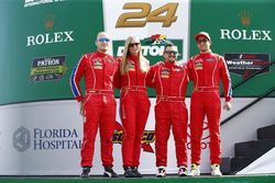 #63 Scuderia Corsa Ferrari 458 Italia: Christina Nielsen, Alessandro Balzan, Robert Renauer, Jeff Se