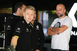 Kevin Magnussen, Renault Sport F1 Team avec Gérard Lopez