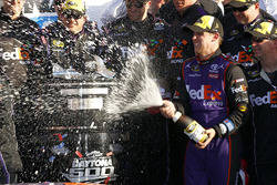 Race winner: Denny Hamlin, Joe Gibbs Racing Toyota
