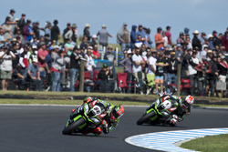 Tom Sykes, Kawasaki Racing Team et Jonathan Rea, Kawasaki Racing Team