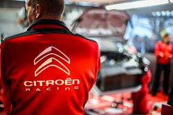 Le parc d'assistance Citroën World Rally