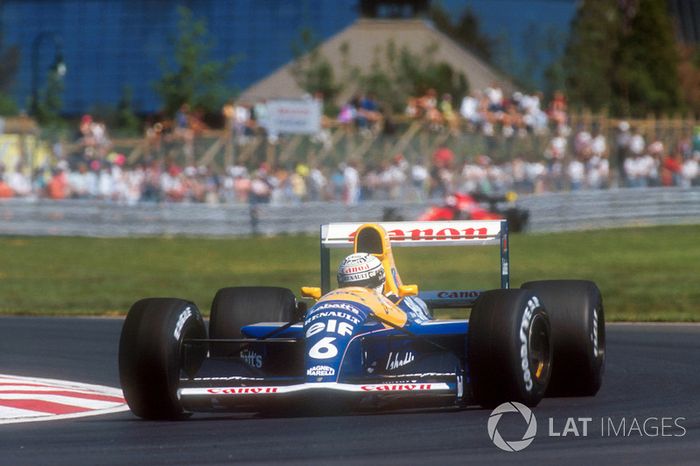 7. El Williams FW14 Renault de Fórmula 1